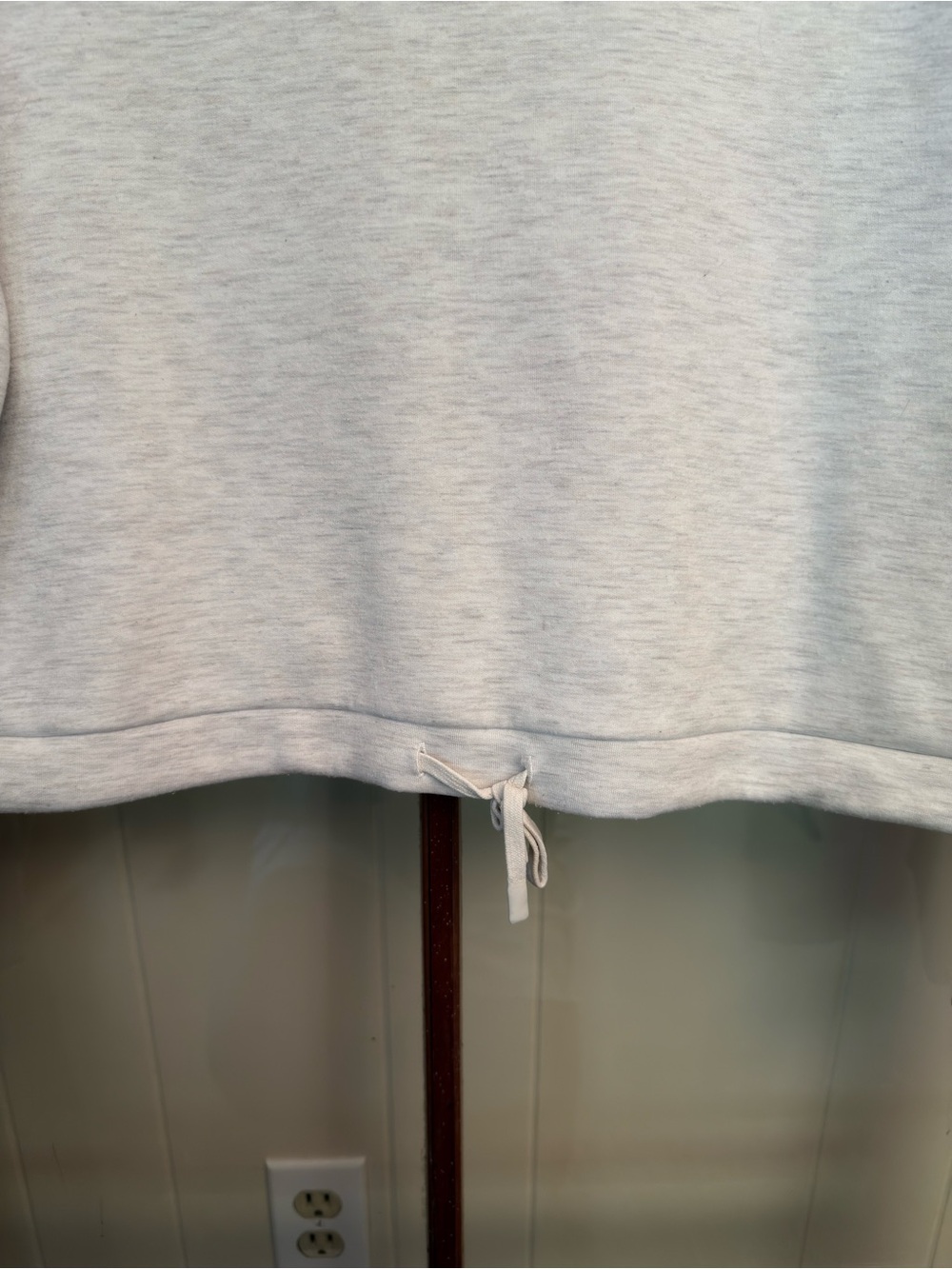 Varley Women’s Betsy Sweat DoubleSoft Oversized Sweatshirt Ivory Marl Size Large - Picture 7 of 13